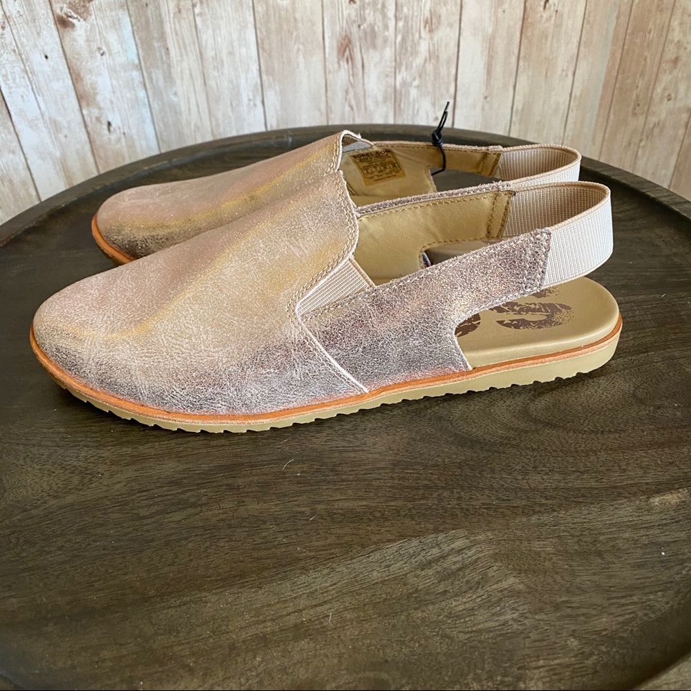 Sorel Rose Gold Ella Slingback Leather Shoe - Picture 5 of 9